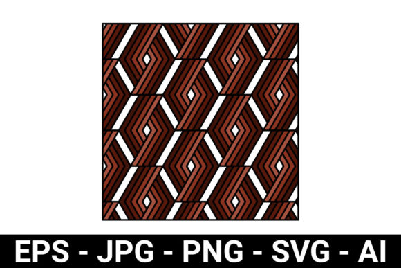 Brown Shades Tile Seamless Pattern Design