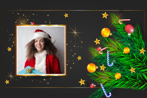 Christmas Photo Frame for Couple