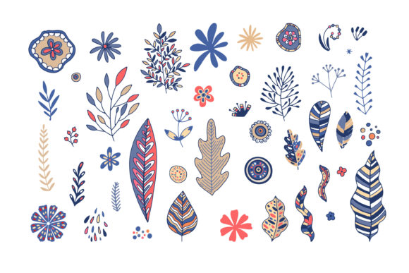 Collection Wild Blooming Meadow Flowers: A Practical Guide for Designers and Creators