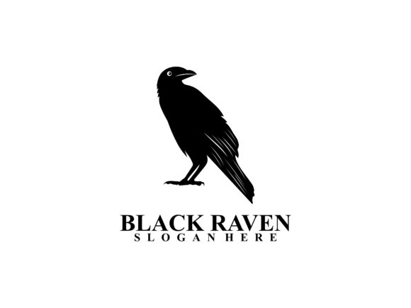 Elevating Brand Identity: The Strategic Value of Black Raven Vector Logo Design