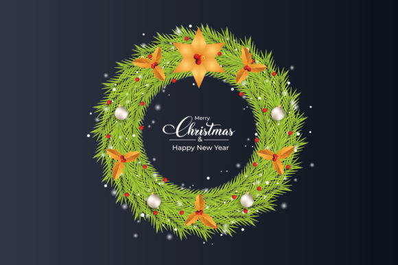 Elevating Seasonal Branding: The Strategic Value of a Christmas Green Wreath with White Balls