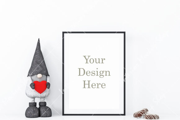 Frame Mockup 346: Visualize Your Art in a Cozy Interior