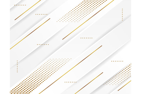 Gold White Abstract Background: Elevating Your Digital Presence with Futuristic Elegance