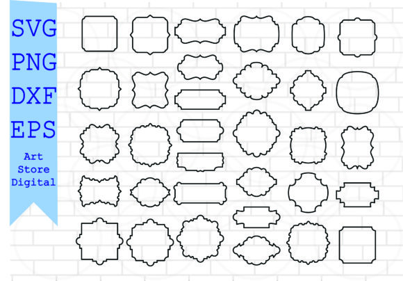 Label Outline Svg & Frame Outline Svg: Essential Design Assets
