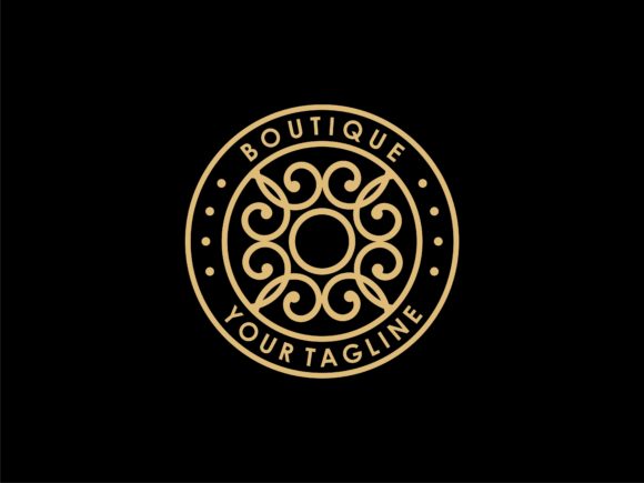 Luxury Circle Decoration Boutique Logo: Elevating Your Brand Identity