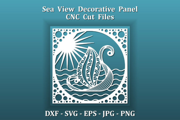 Panel CNC Cut Files, Sea Waves and Sail: The Digital Blueprint for Modern Coastal Interiors