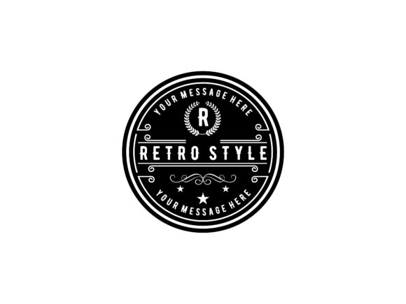 Retro Style Vintage Badge