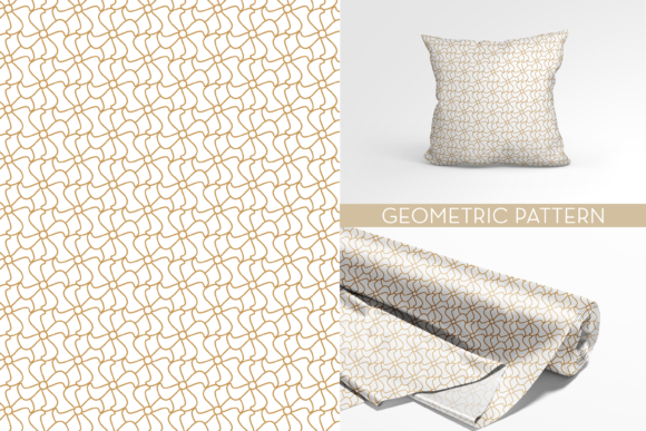 The Geometric Pattern with Lines for Creative Projects