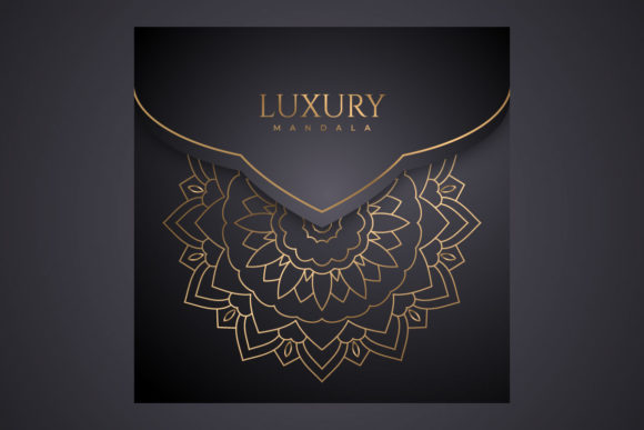 The Timeless Elegance of a Luxurious Golden Mandala Pattern Vector