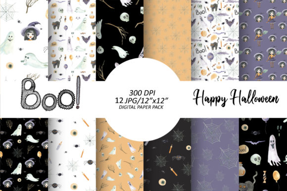 Transform Your Halloween Projects with a Premium Digital Paper Pack