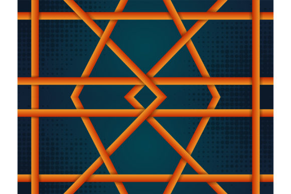 Unlocking Creative Potential with Dark Blue Orange Background Halftone 2