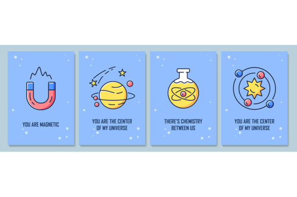 Unlocking Creativity with Romantic Greeting Card with Color Set: A Magnetic Design Resource
