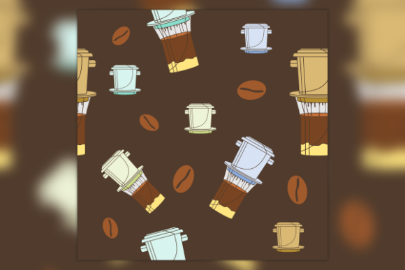 Vietnamese Drip Coffee Brewing Pattern: A Design Resource Guide