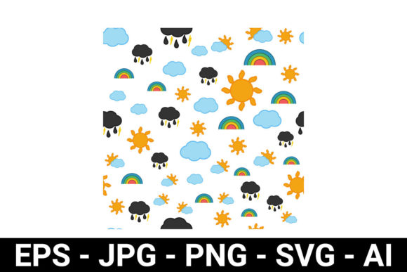 Weather Cartoon Seamless Pattern: The Ultimate Guide to Versatile Design Assets