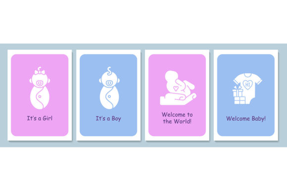 Welcome Newborn in Family Greeting Cards